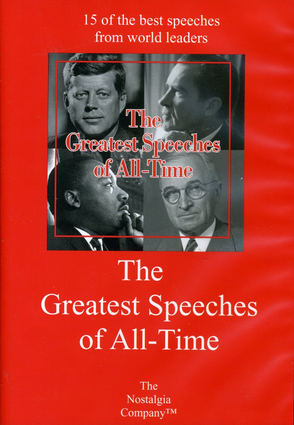 GREATEST SPEECHES OF ALL TIME
