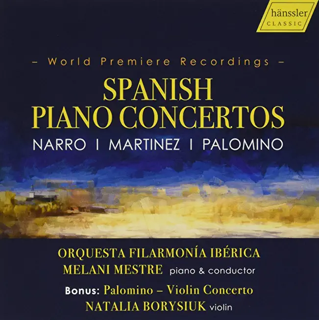 SPANISH PIANO CONCERTOS