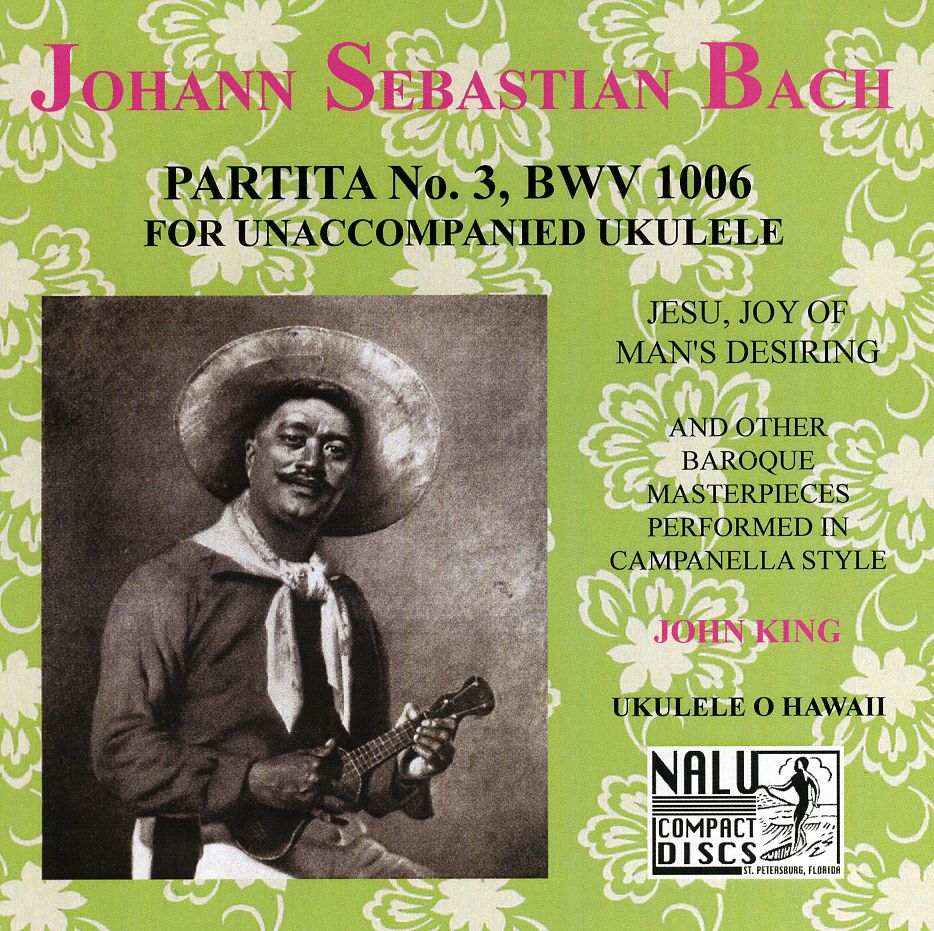 J.S. BACH: PARTITA NO. 3, BWV 1006 FOR UKULELE