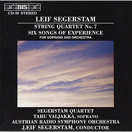 STRING QUARTET 7 / 6 SONGS OF EXPERIENCE