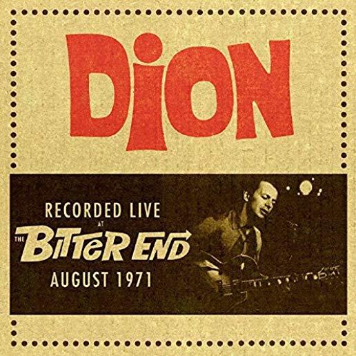 RECORDED LIVE AT THE BITTER END AUGUST 1971 (UK)