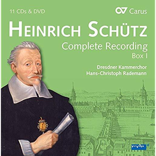 SCHUTZ: COMPLETE RECORDING / BOX 1 (W/DVD)
