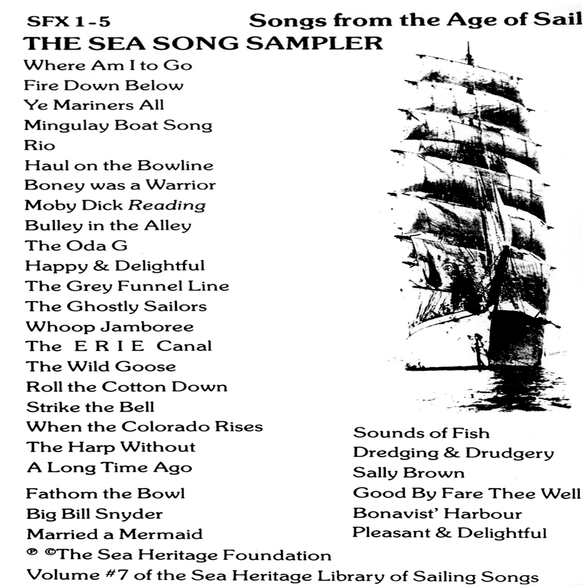 SEA SONG SAMPLER / VARIOUS