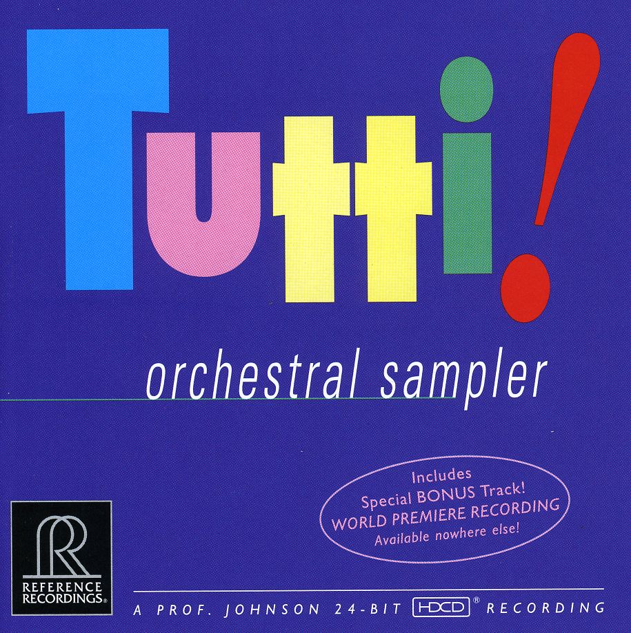 TUTTI ORCHESTRAL SAMPLER / VARIOUS
