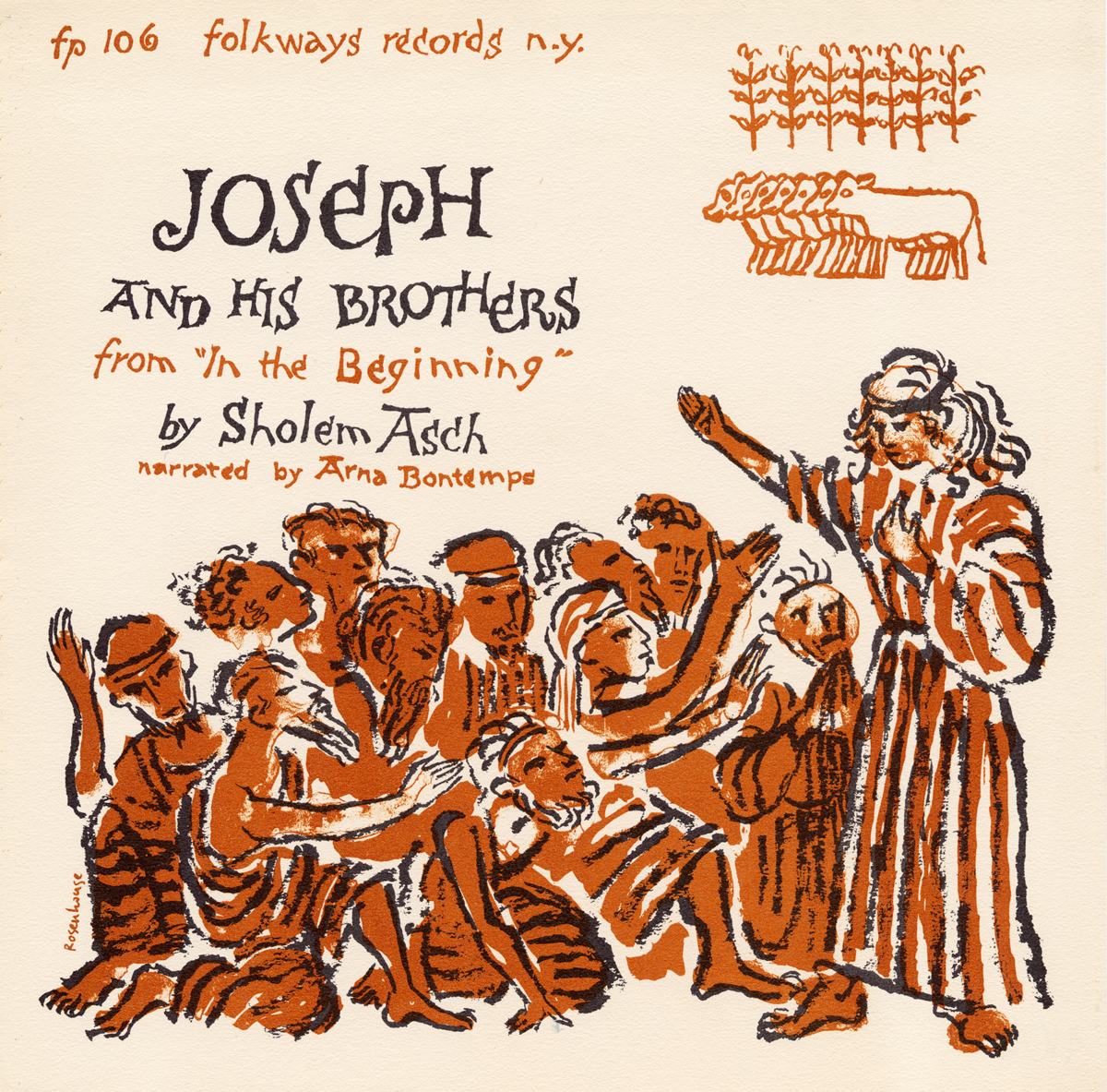 JOSEPH AND HIS BROTHERS: FROM IN THE BEGINNING