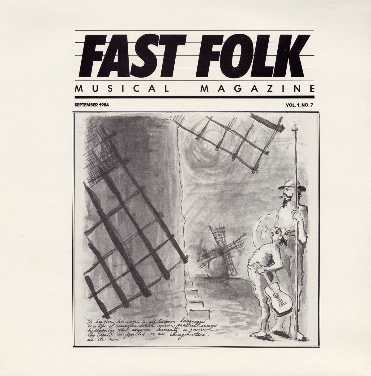 FAST FOLK MUSICAL MAGAZINE (7) 1 / VARIOUS