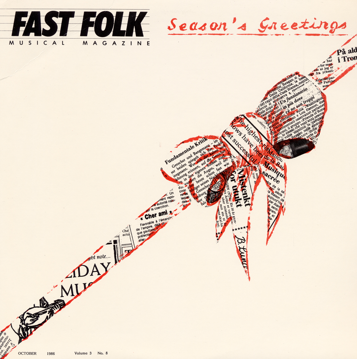 FAST FOLK MUSICAL MAGAZINE (8) SEASON'S 3 / VARIOU