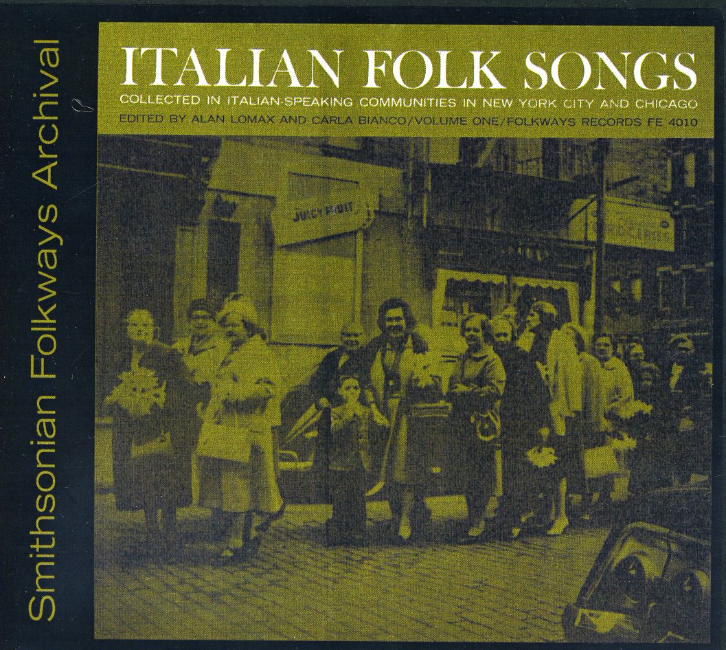 ITALIAN FOLK SONGS / VARIOUS