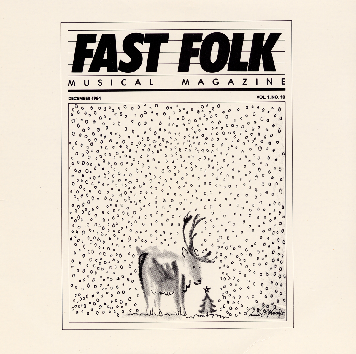 FAST FOLK MUSICAL MAGAZINE (10) 1 / VARIOUS