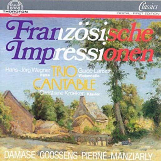 FRENCH IMPRESSIONS / SON FLUTE PIANO & VIOLINCELLO