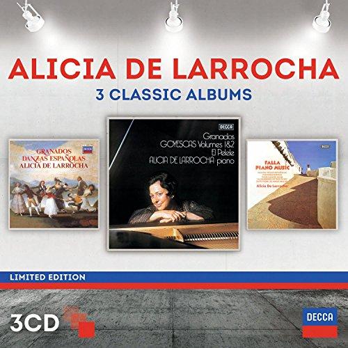 ALICIA DE LARROCHA: THREE CLASSIC ALBUMS (LTD)
