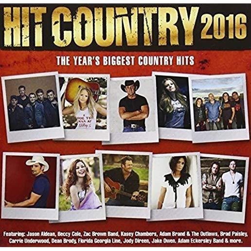 HIT COUNTRY 2016 / VARIOUS (AUS)