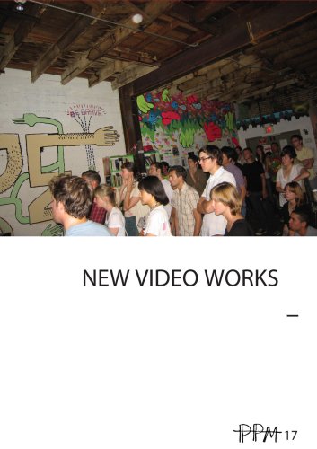 NEW VIDEO WORKS / VARIOUS