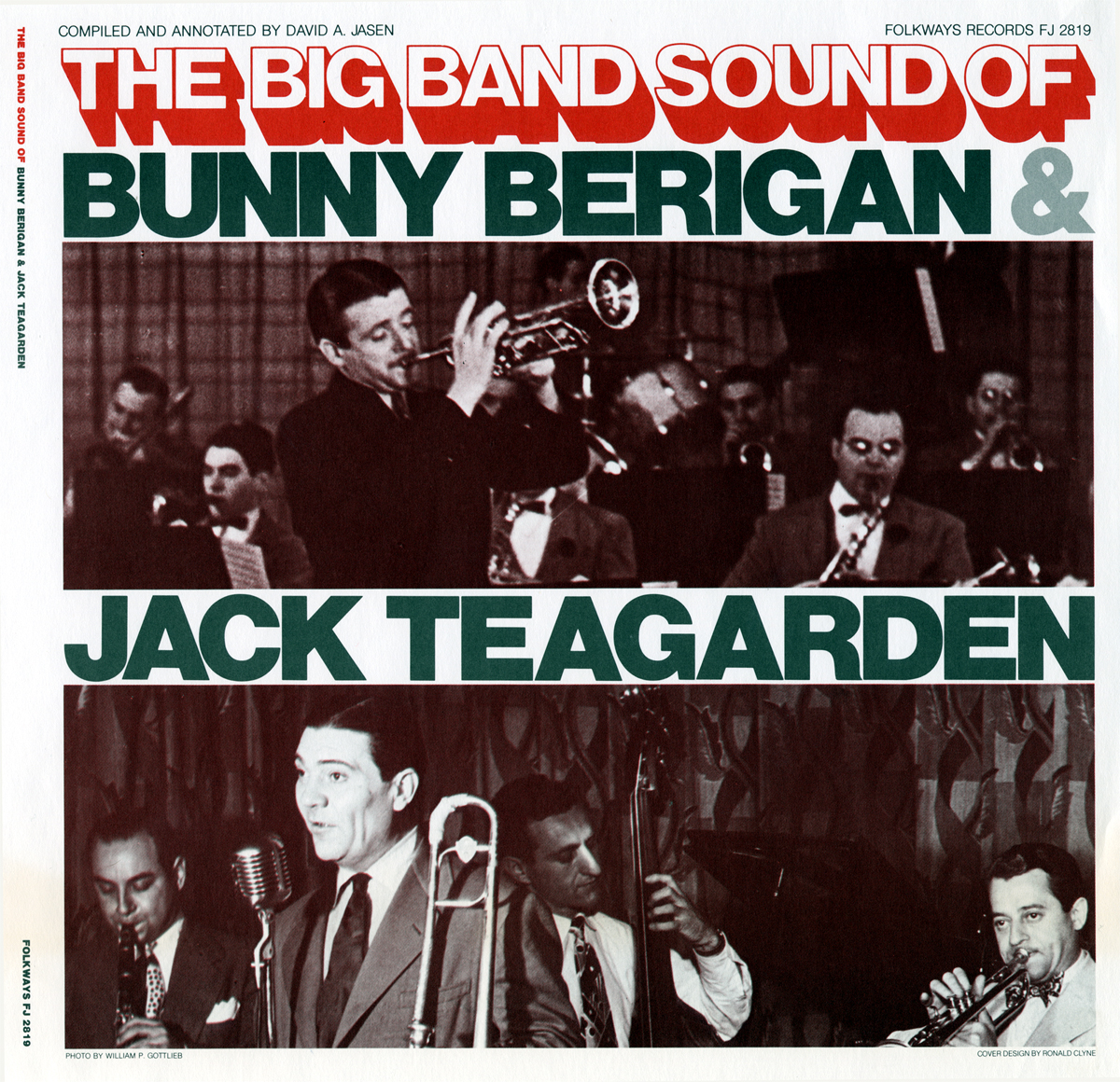 THE BIG BAND SOUNDS OF BUNNY BERIGAN AND JACK