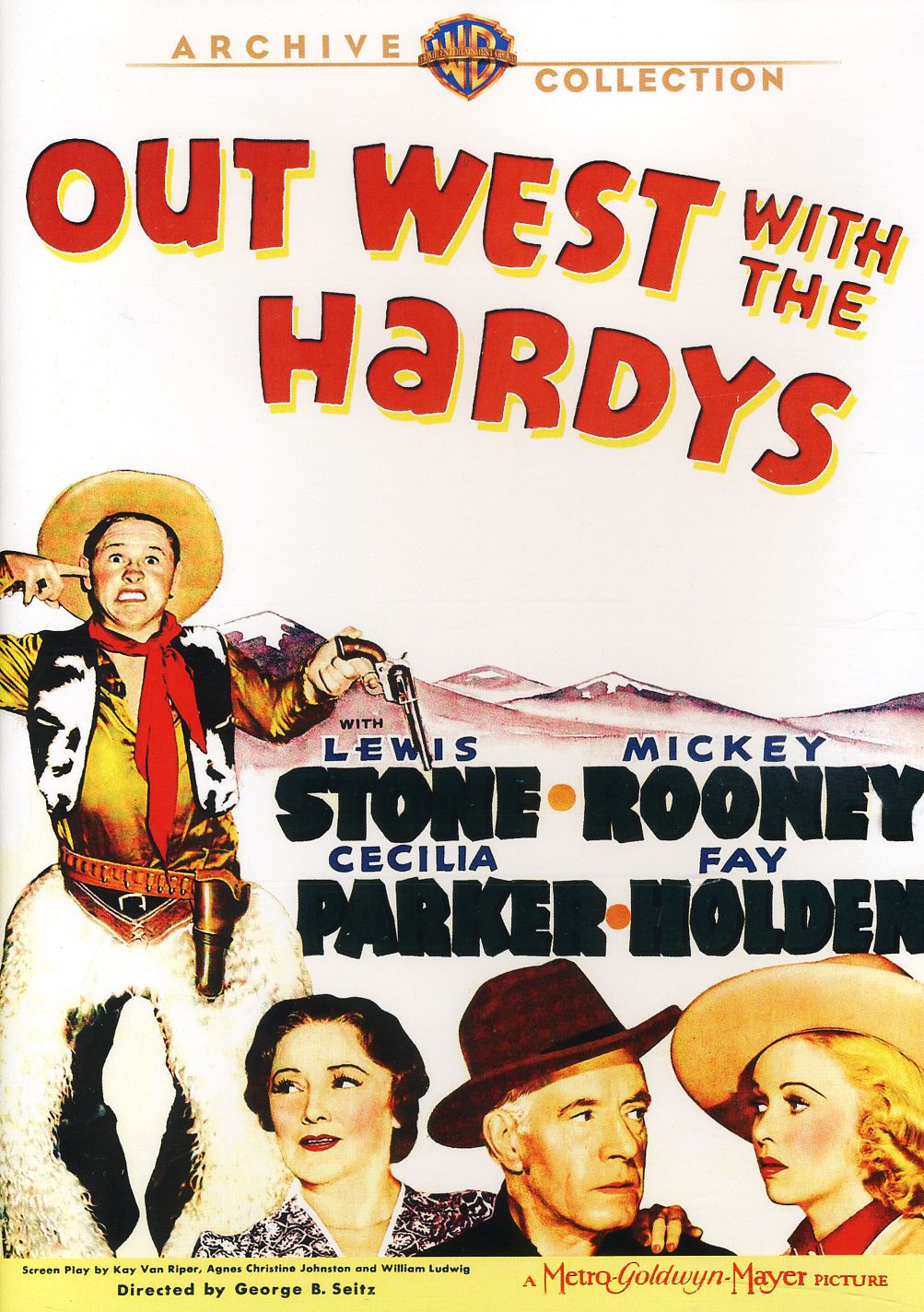 OUT WEST WITH THE HARDYS / (FULL MOD MONO)