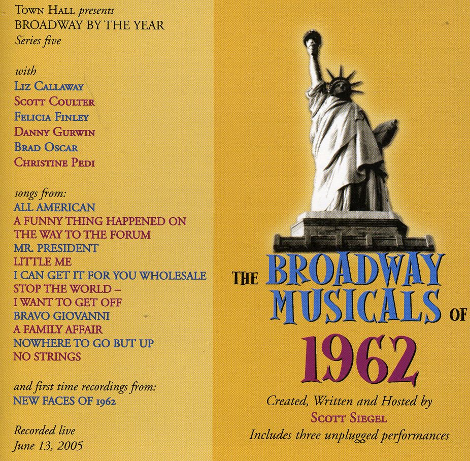 BROADWAY MUISCALS OF 1962 / O.C.R.