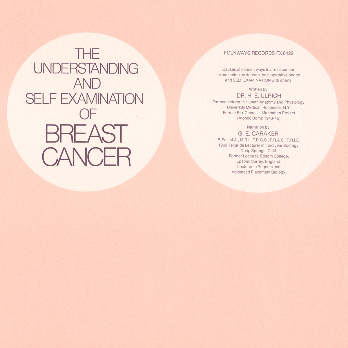 UNDERSTANDING SELF-EXAMINATION OF BREAST CANCER