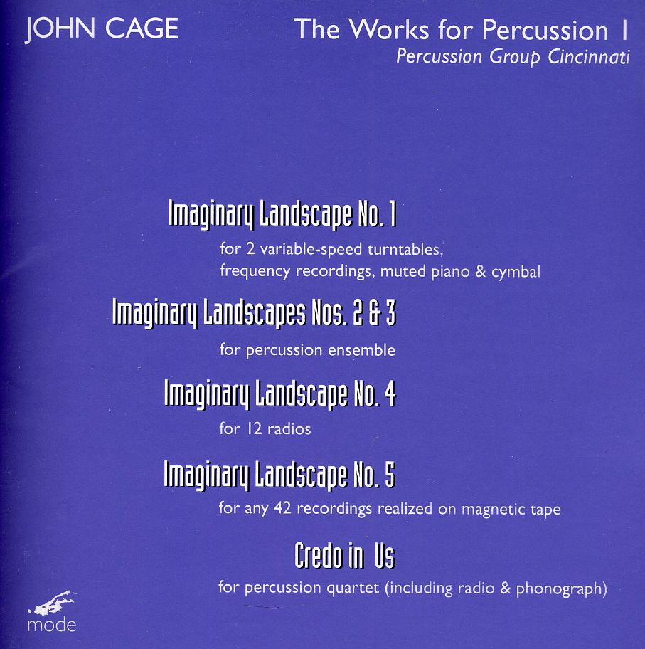 WORKS FOR PERCUSSION 1: PERCUSSION GROUP