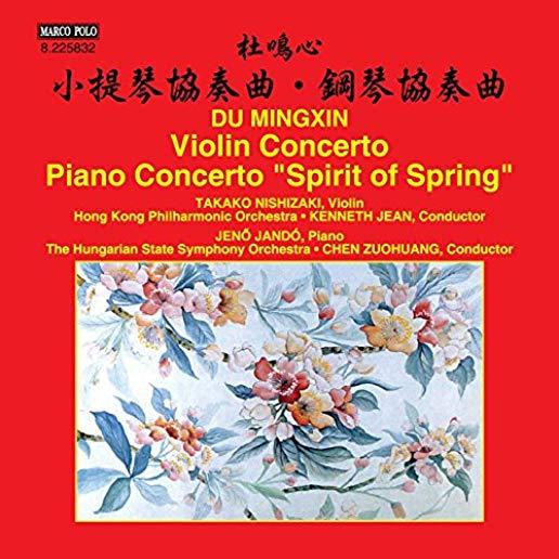 VIOLIN CONCERTO - PIANO CONCERTO SPIRIT OF SPRING