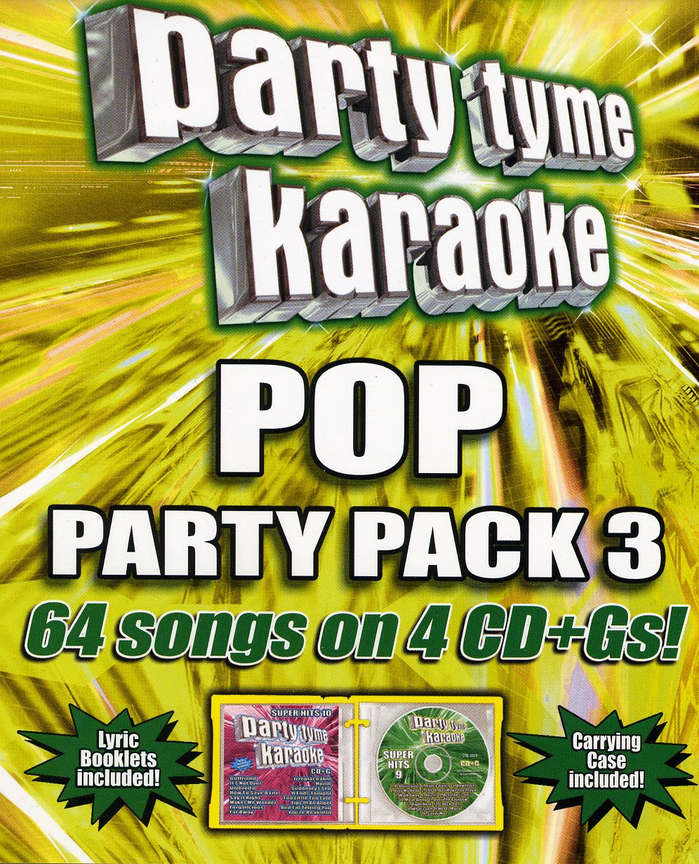 PARTY TYME KARAOKE: POP PARTY PACK 3 / VARIOUS