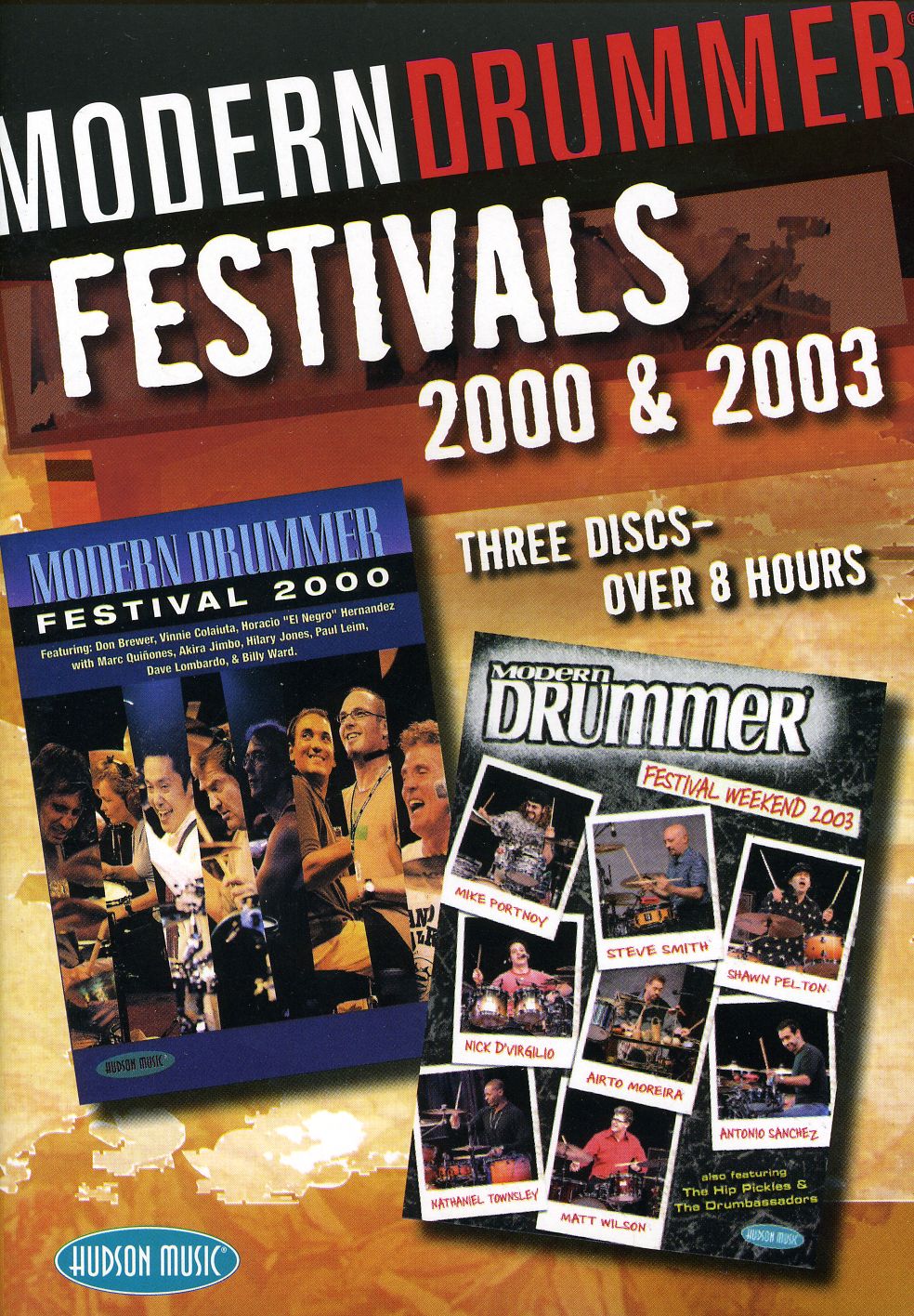 MODERN DRUMMER FESTIVALS 2000 & 2003 (3PC)