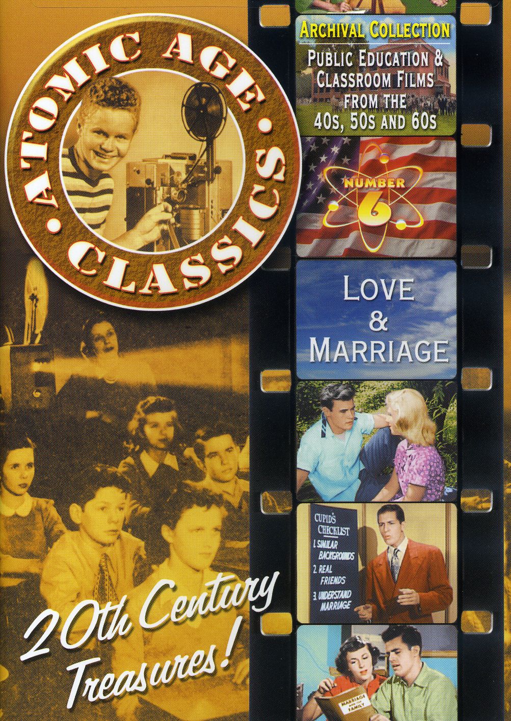 ATOMIC AGE CLASSICS 6: LOVE & MARRIAGE / (B&W)