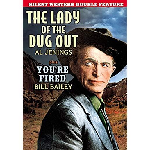 SILENT WESTERN DOUBLE FEATURE: LADY OF THE DUGOUT
