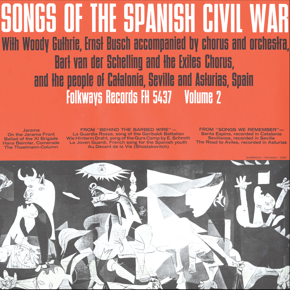 SONGS SPANISH CIVIL WAR 2 / VA