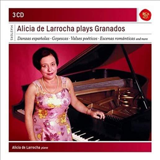 ALICIA DE LARROCHA PLAYS GRANADOS