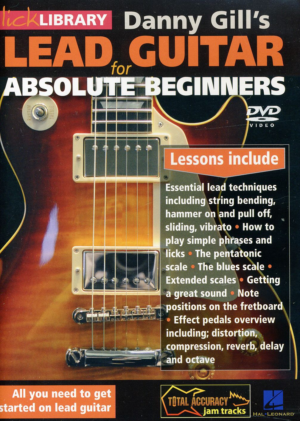 GILL,DANNY: LEAD GUITAR FOR ABSOLUTE BEGINNERS