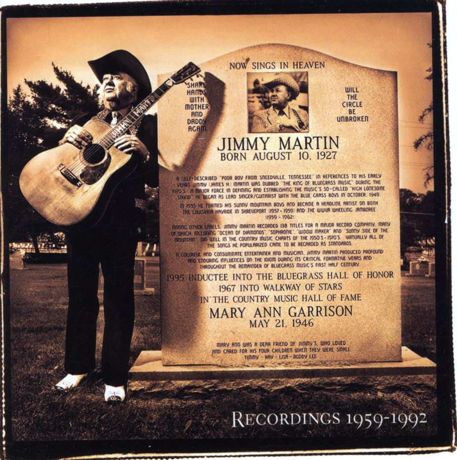 SONGS OF A FREE BORN MAN JIMMY MARTIN / VARIOUS