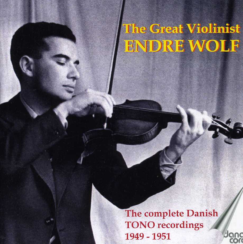 GREAT VIOLINIST ENDRE WOLF