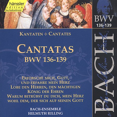 SACRED CANTATAS BWV 136-139