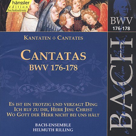 SACRED CANTATAS BWV 176-178