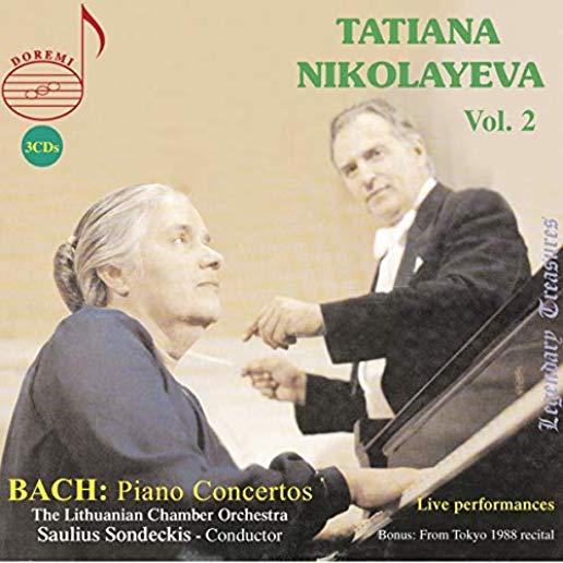 TATIANA NIKOLAYEVA PLAYS BACH PIANO CONCERTOS 2