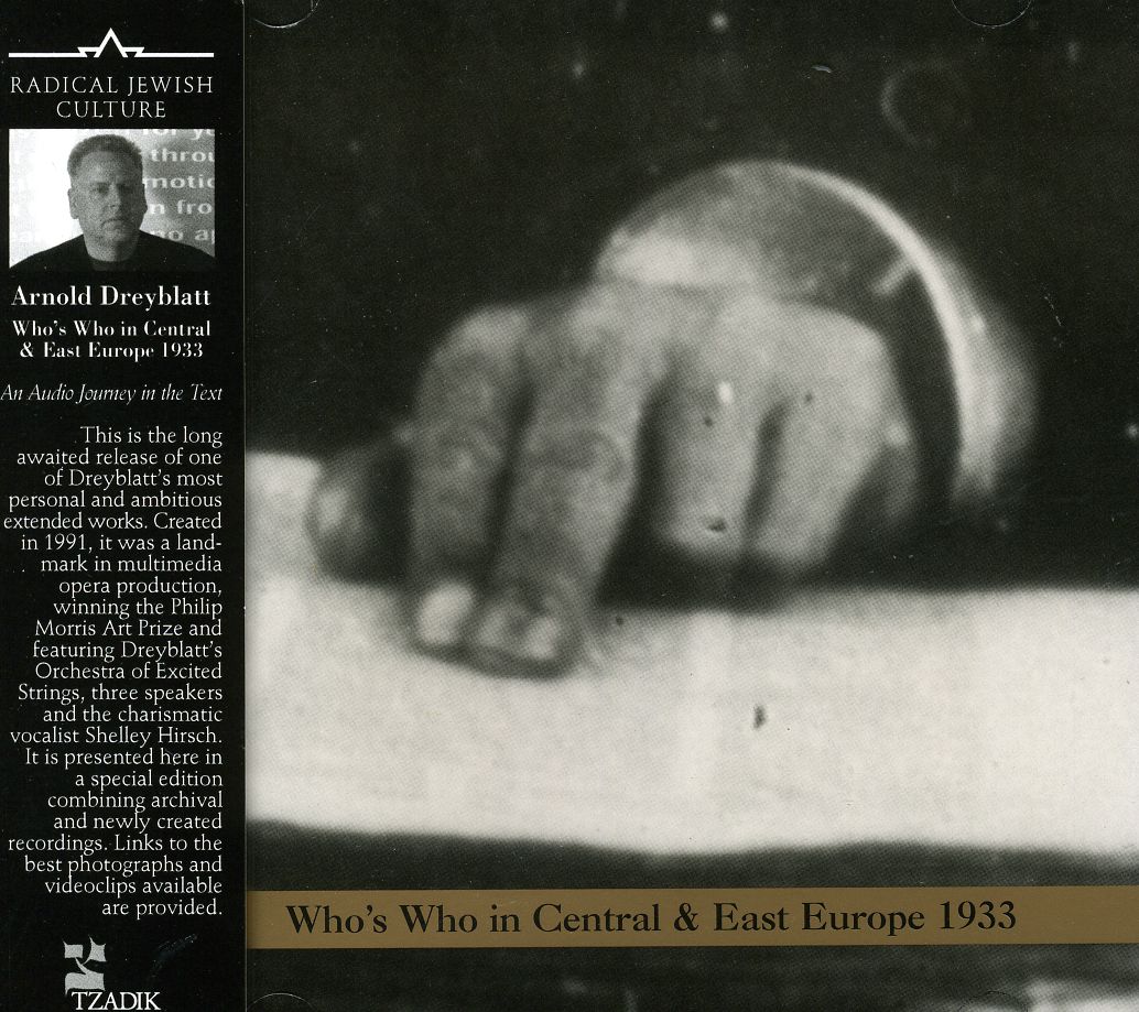 WHO'S WHO IN CENTRAL EUROPE 1933