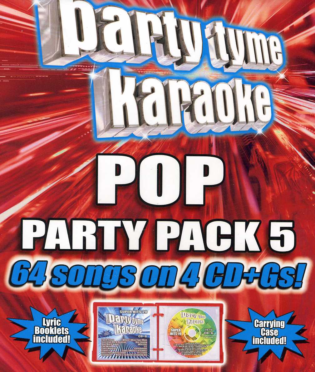 PARTY TYME KARAOKE: POP PARTY PACK 5 / VARIOUS