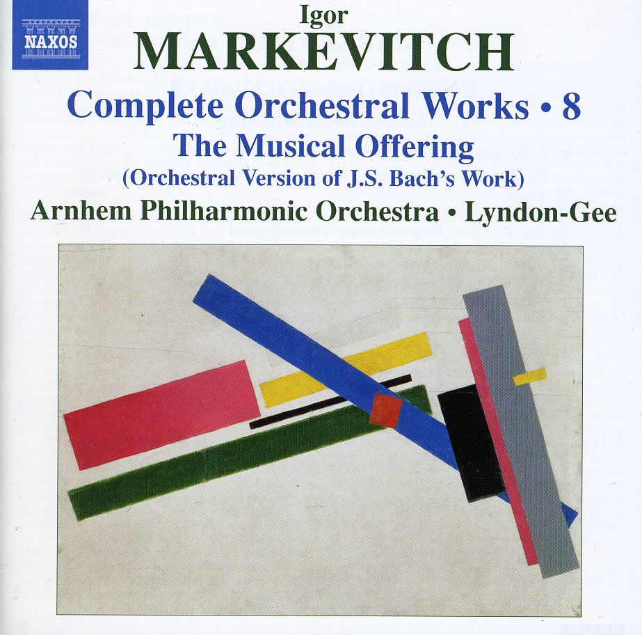 COMPLETE ORCHESTRAL WORKS 8: MUSICAL OFFERING