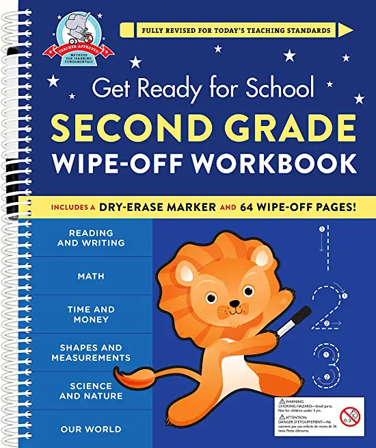 GET READY FOR SCHOOL SECOND GRADE WIPE OFF WORK