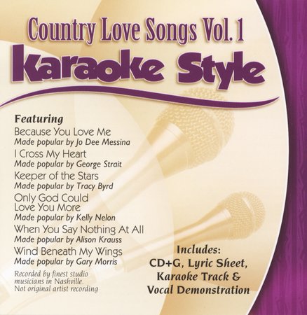 KARAOKE STYLE: COUNTRY LOVE SONGS 1 / VARIOUS