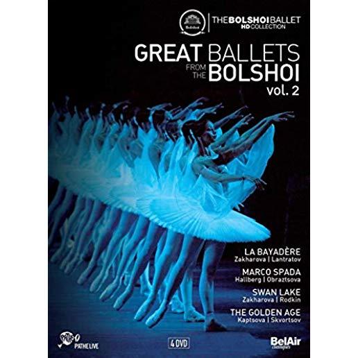 GREAT BALLETS FROM THE BOLSHOI 2 (4PC) / (4PK)
