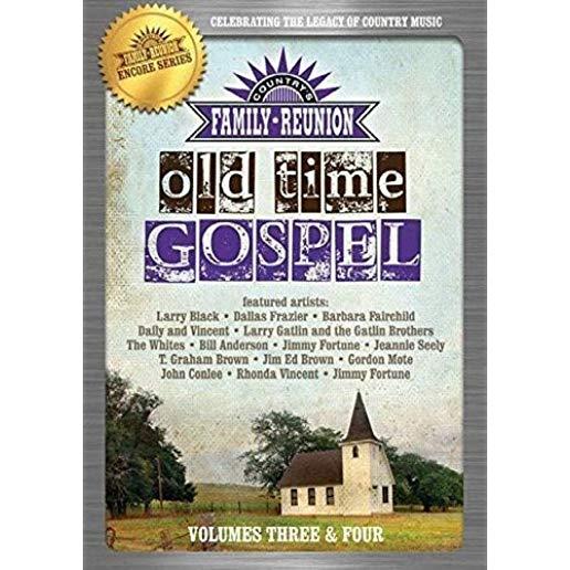 COUNTRY FAMILY REUNION: OLD TIME GOSPEL 3-4 (2PC)