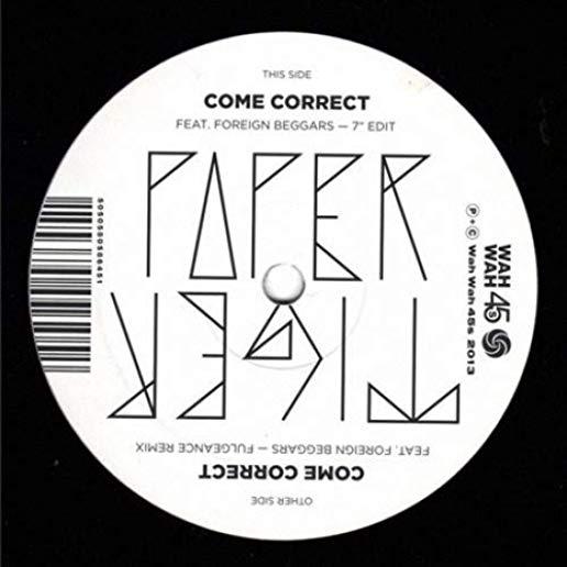 COME CORRECT (UK)