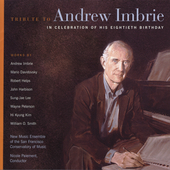 TRIBUTE TO ANDREW IMBRIE ON HIS 80TH BIRTHDAY