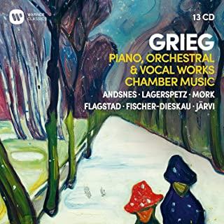 GRIEG: PIANO ORCHESTRAL & VOCAL WORKS CHAMBER