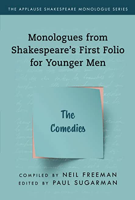 SHAKESPEARES MONOLOGUES FOR YOUNGER MEN COMEDIES