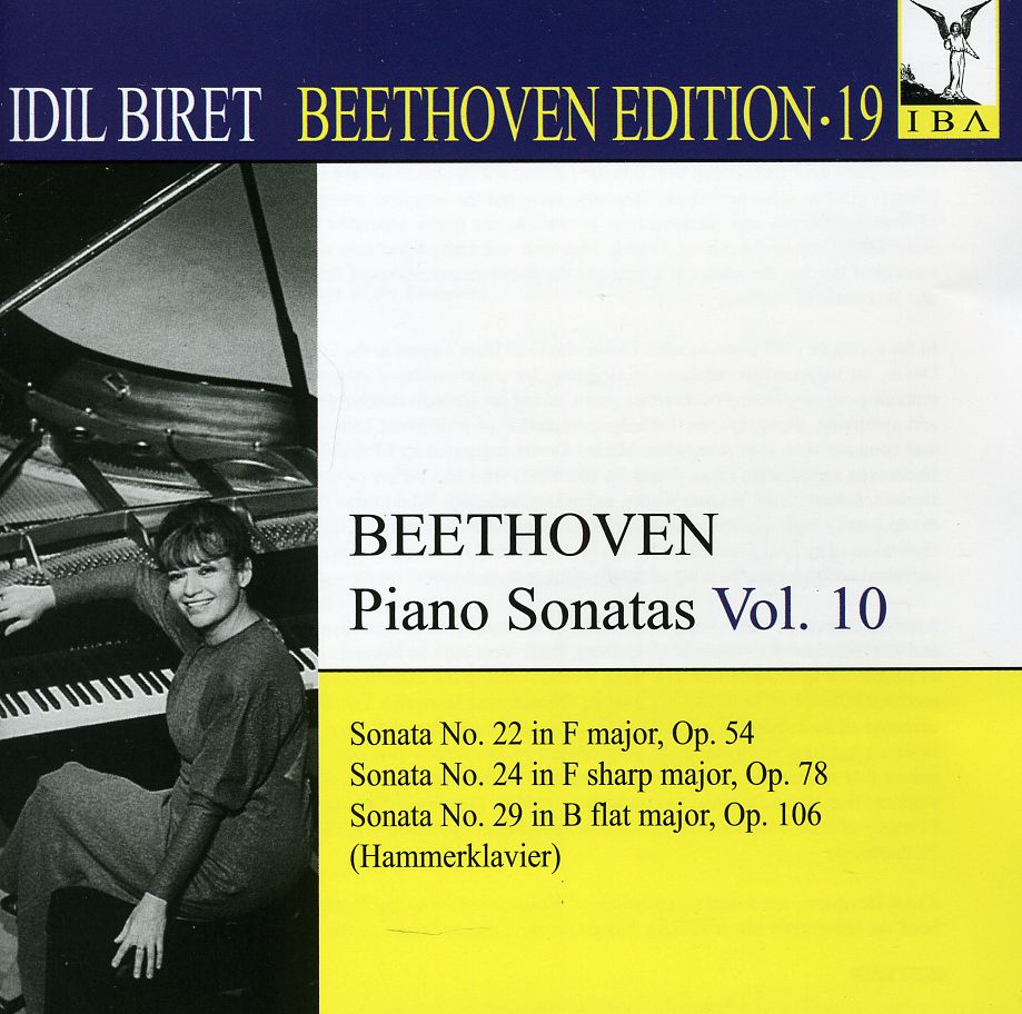 IDIL BIRET BEETHOVEN EDITION 19: PIANO SONATAS 10