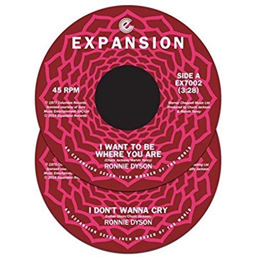 I WANT TO BE WHERE YOU ARE/I DON'T WANNA CRY (UK)