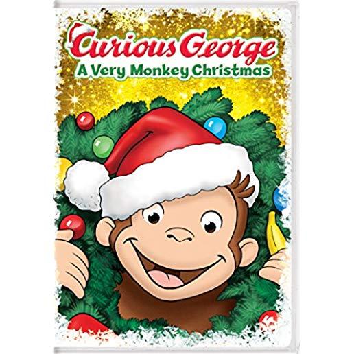 CURIOUS GEORGE: A VERY MONKEY CHRISTMAS / (SNAP)