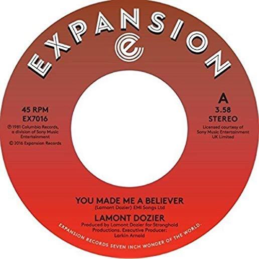 YOU MADE ME A BELIEVER / STARTING OVER (UK)